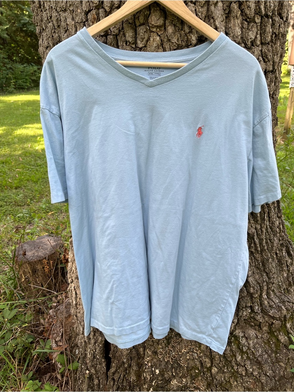 ⭐️Men’s Polo Ralph Lauren V-Neck T -Shirt in size XXL